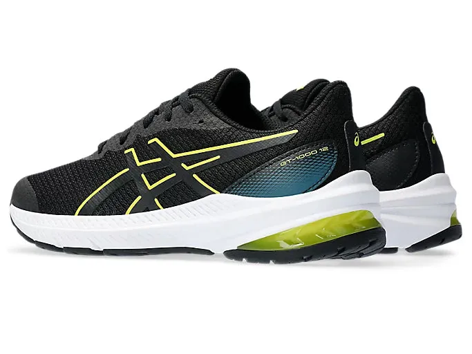 Asics Παιδικ Gt-1000 Μαυρο Κιτρινο Κορδνι