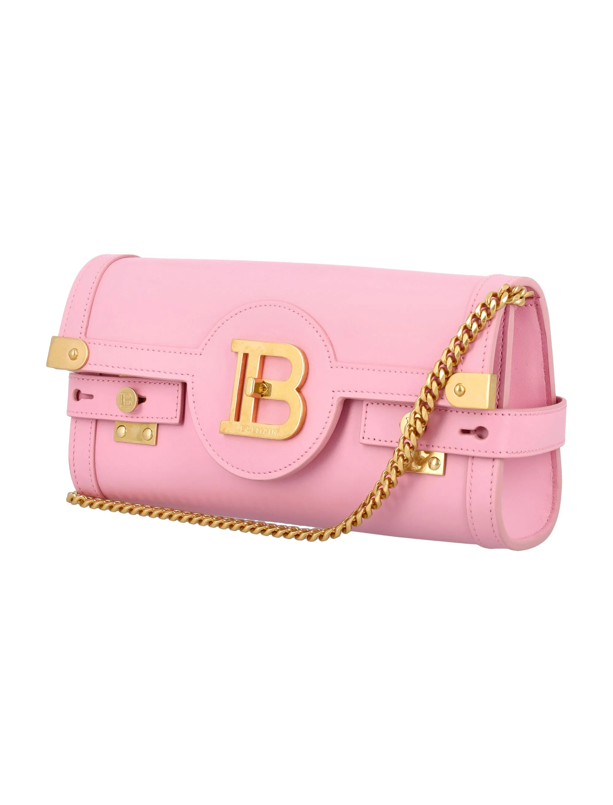 Balmain B-Buzz 23 Logo Plaque Shoulder Bag