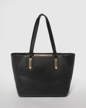 Black And Gold Tote Bag