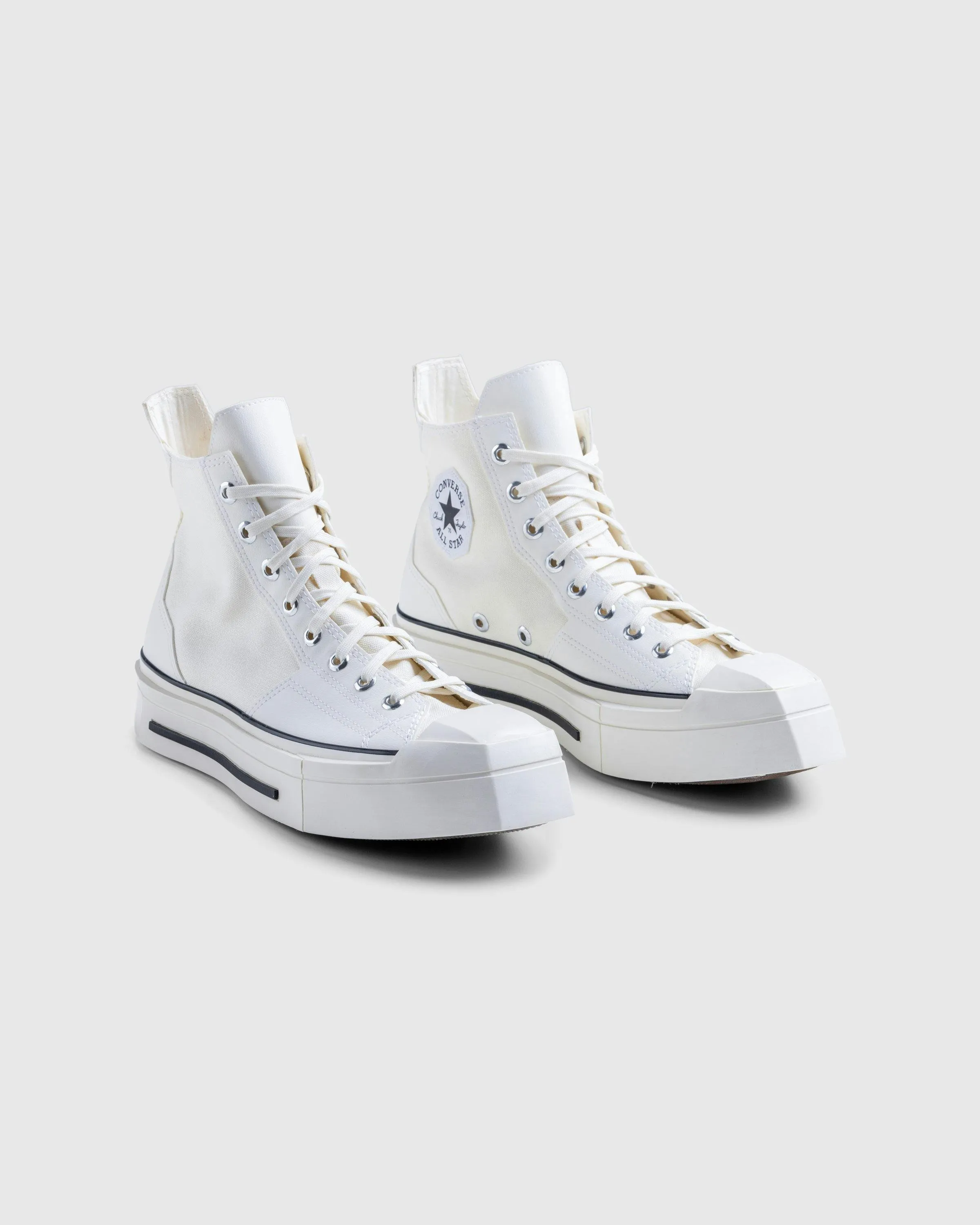 Converse – Chuck 70 De Luxe Squared Hi Egret/Black/Egret | Highsnobiety Shop
