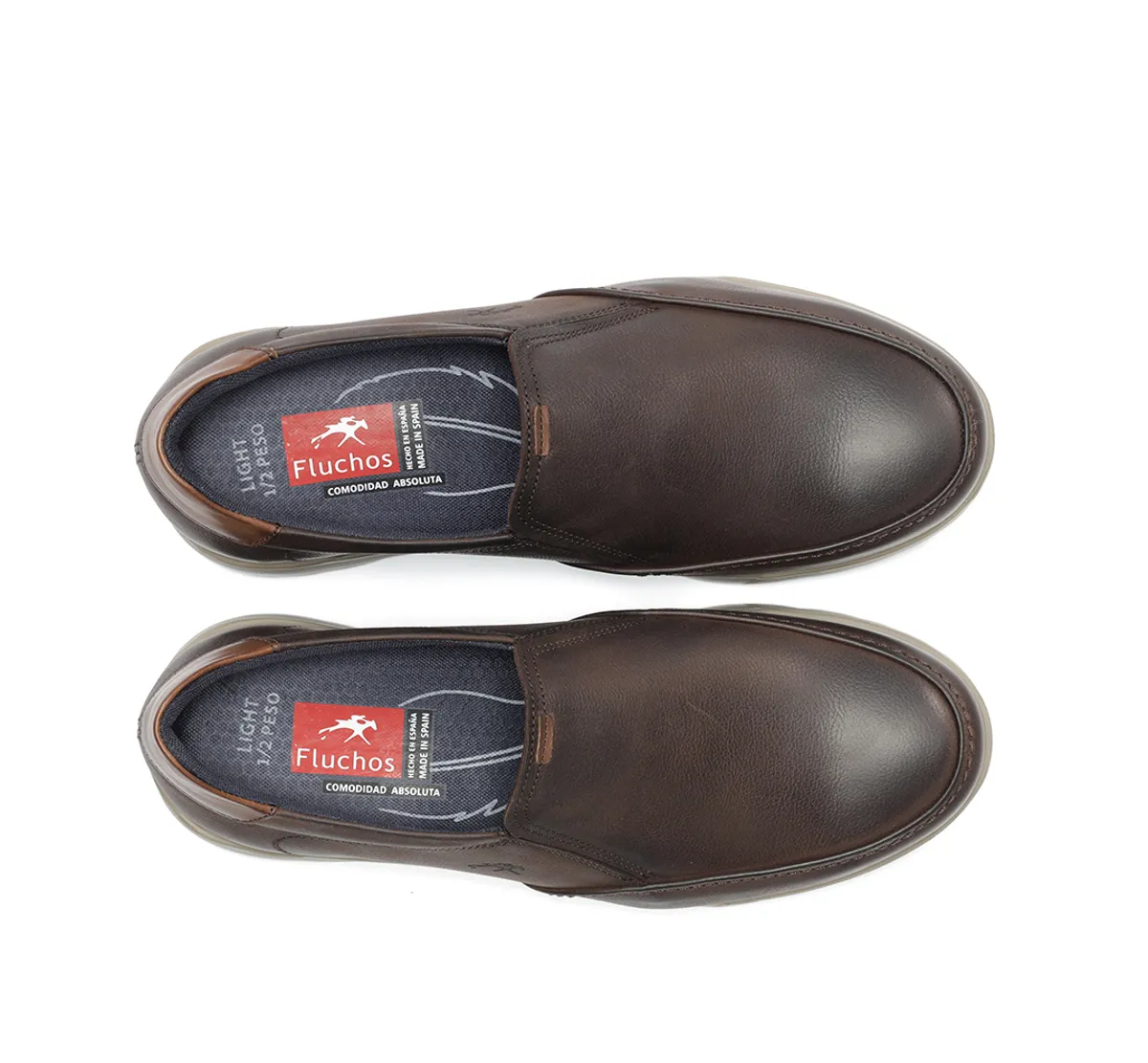 DARYL F1458 Brown Slip On