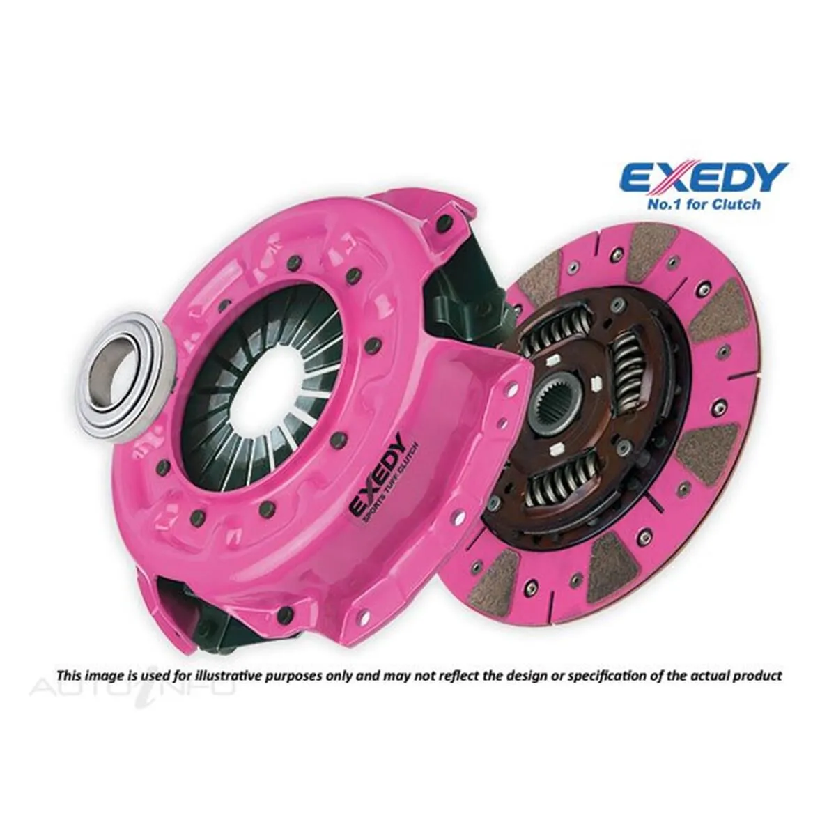 Exedy Clutch Kit Sports Tuff - MBK-6429HDCB