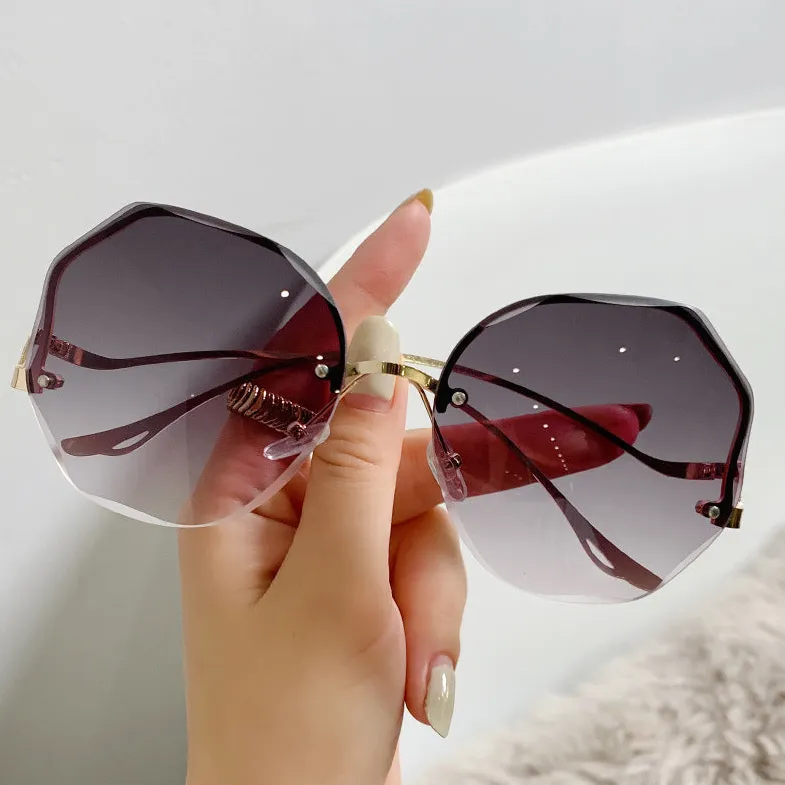 Gold Frame UV Sunglasses