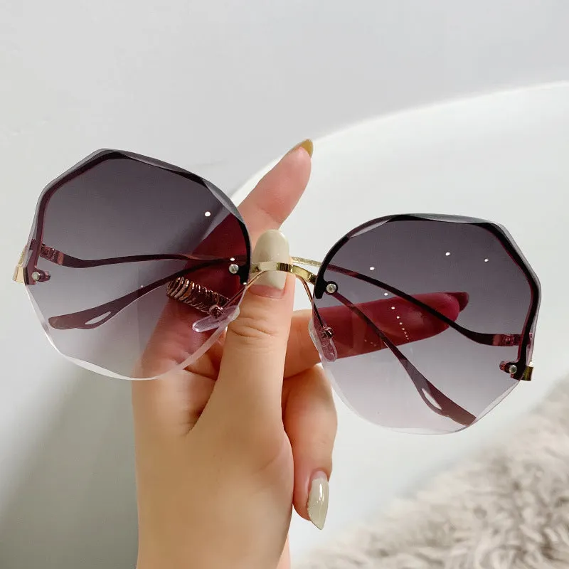 Gold Frame UV Sunglasses