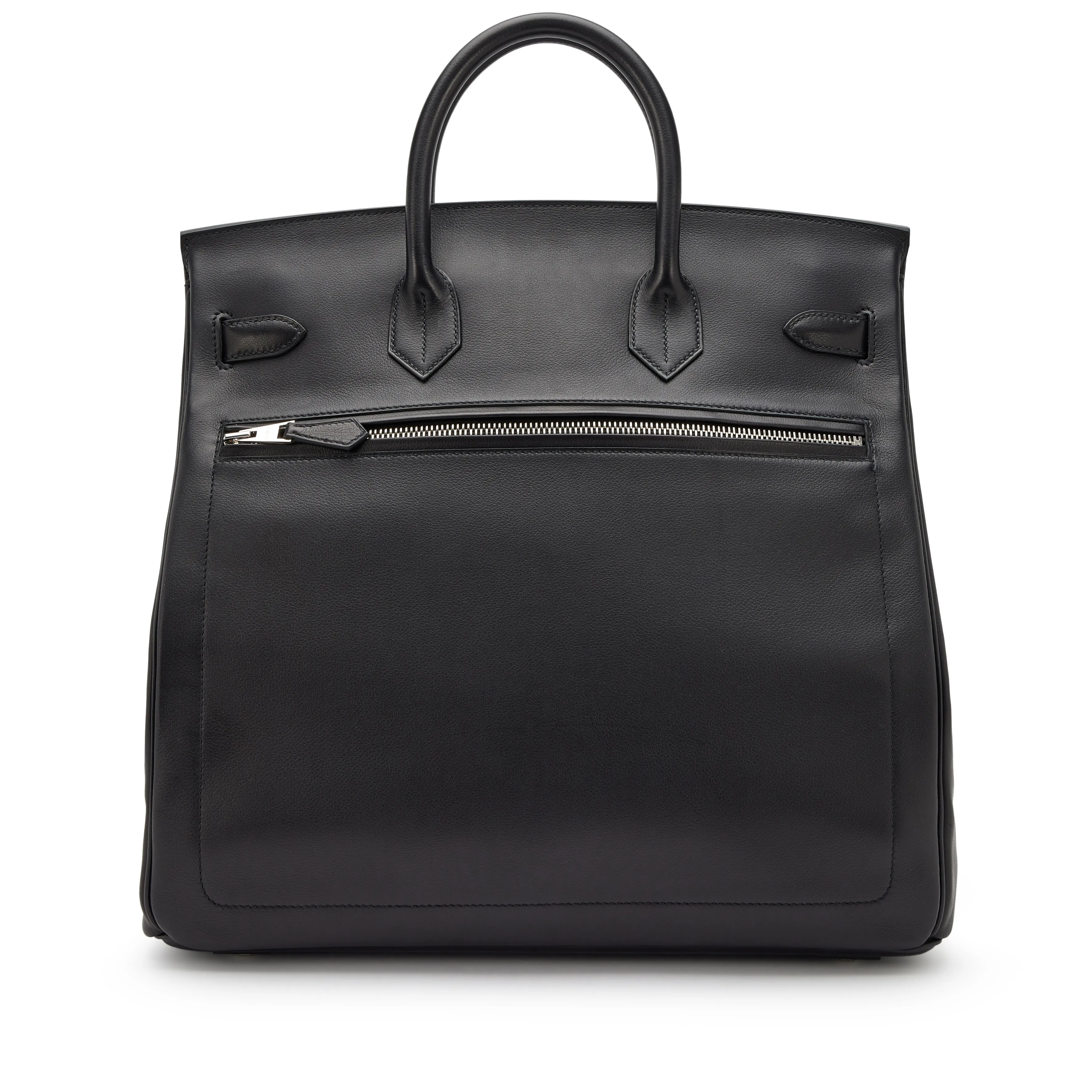 Hermès Limited Edition Black Volupto Rock HAC Birkin 40 Palladium Hardware, 2023