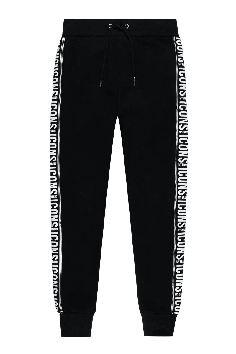 Icons Tape Pant | BLACK