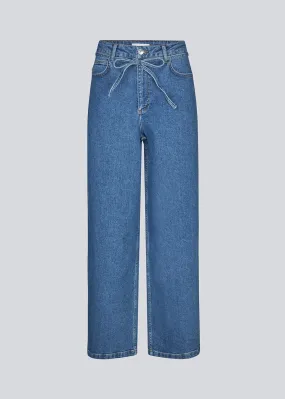 IsoldeMD solid pants - Distressed Blue