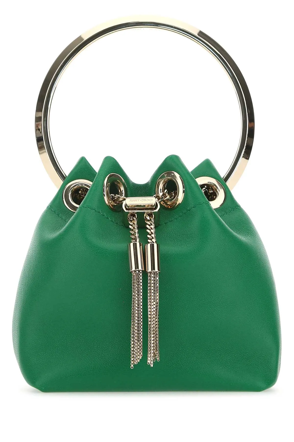 Jimmy Choo Allover Star Chain-Link Mini Toe Bag