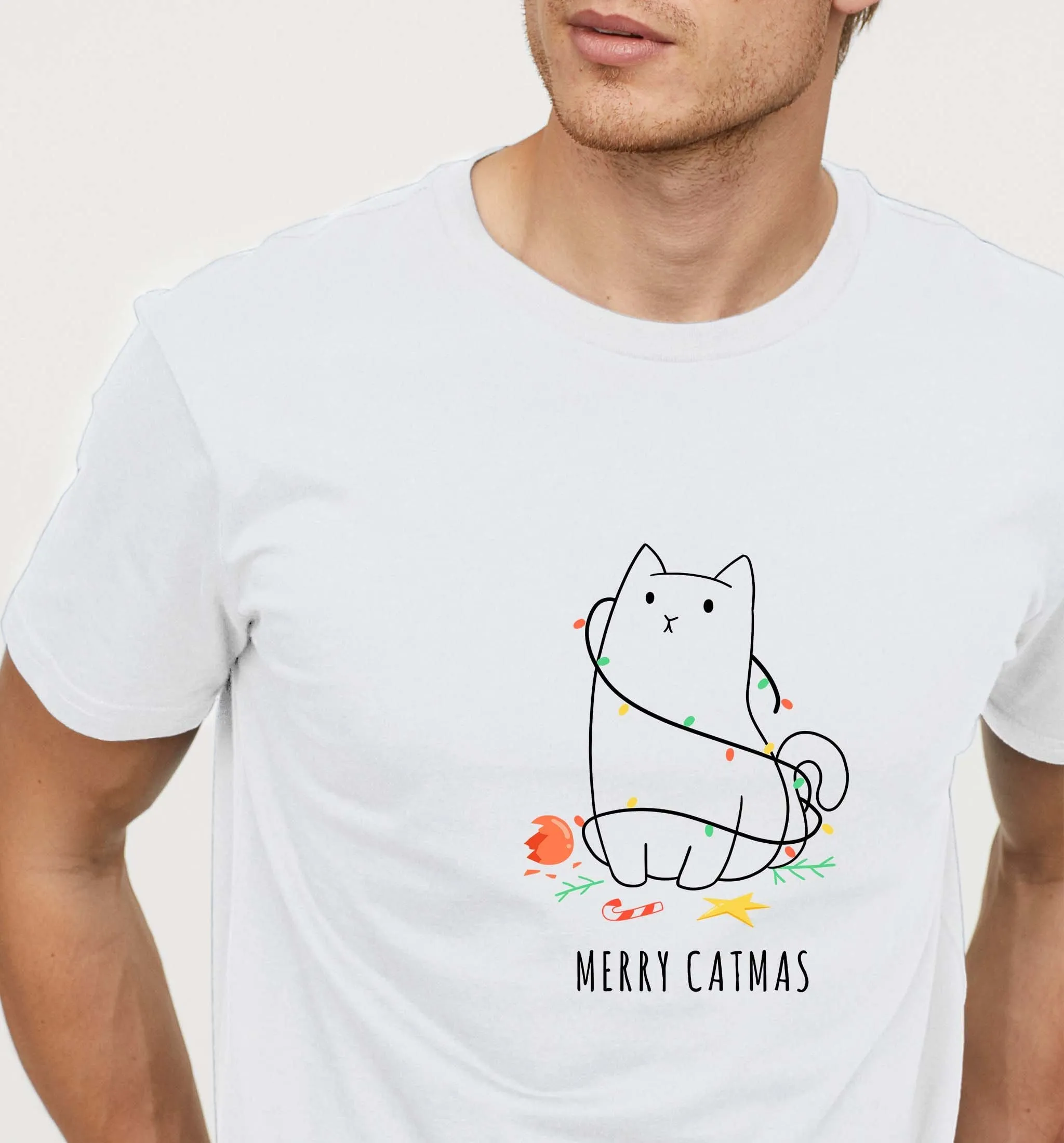 Merry Catmas | Tee