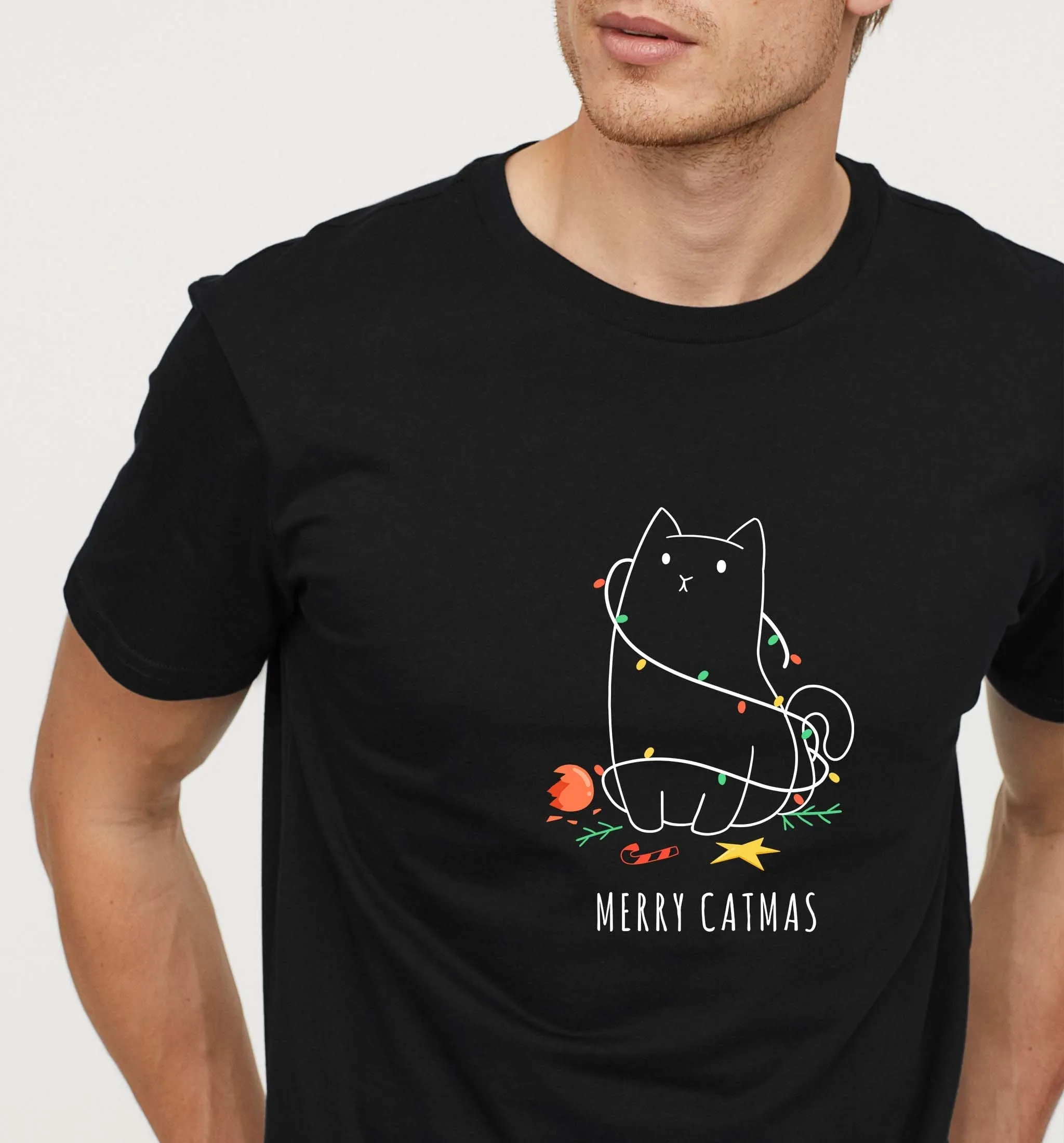 Merry Catmas | Tee
