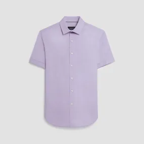 Miles Heather Print OoohCotton Short Sleeve Shirt
