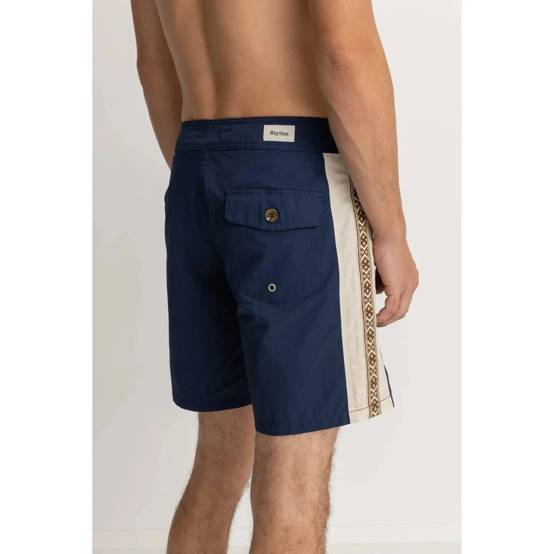 Rhythm Heritage Stripe Trunk - Navy