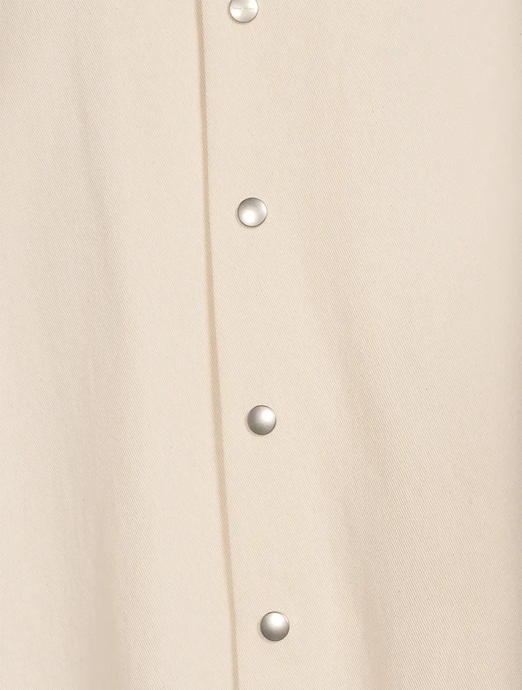 RICK OWENS Peter Snap Button Coat