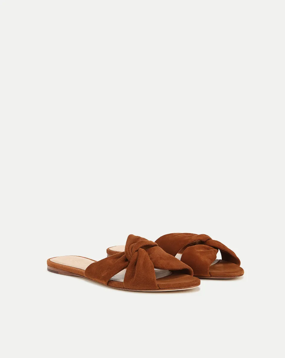 Seraphina Suede Twist Sandal