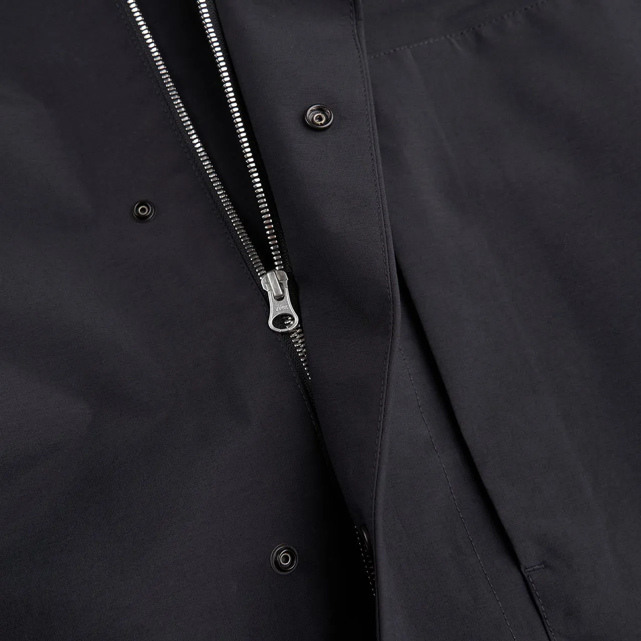 stone island shadow project trench coat (black)