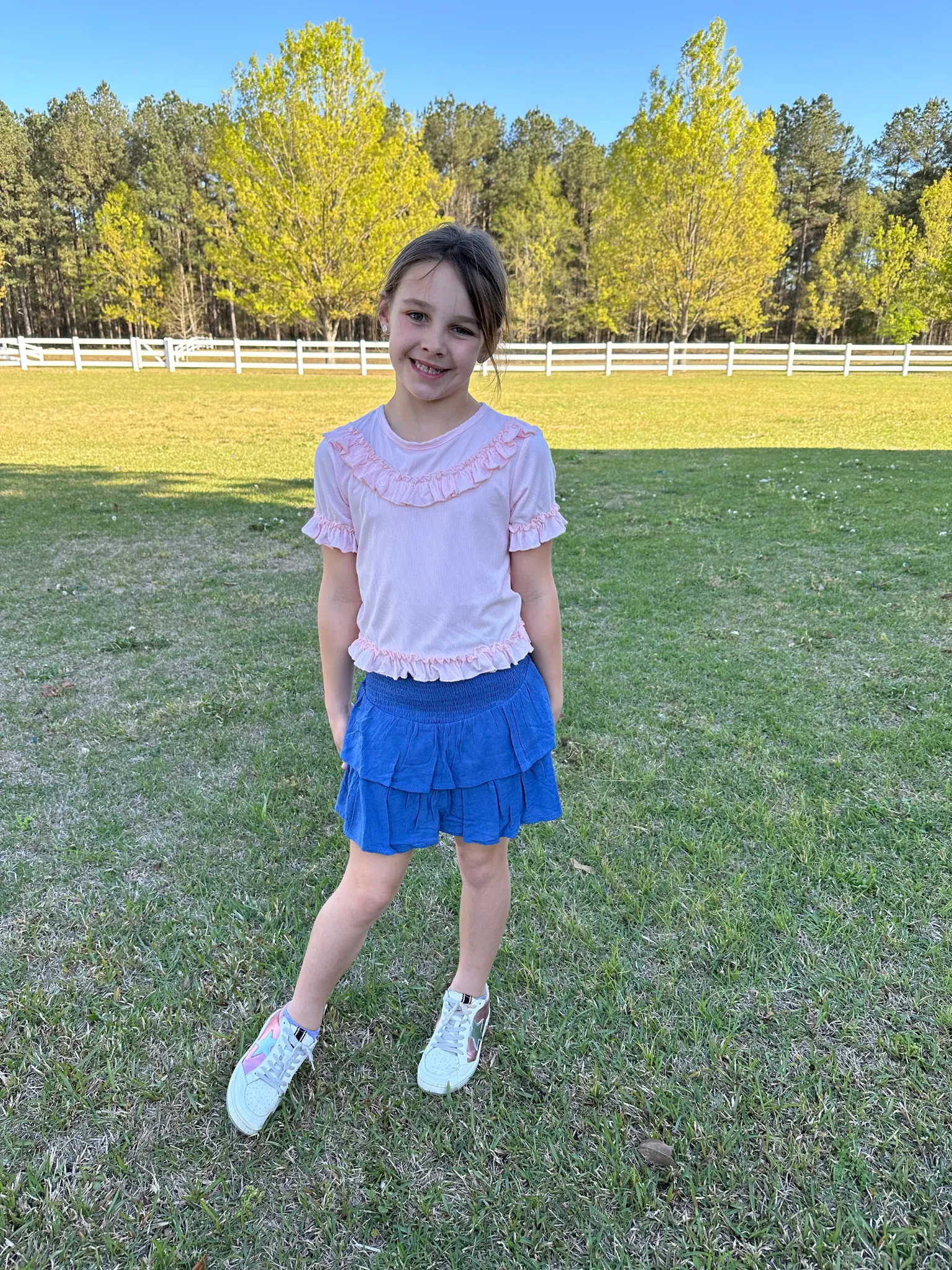 TWEEN Tiered Skort