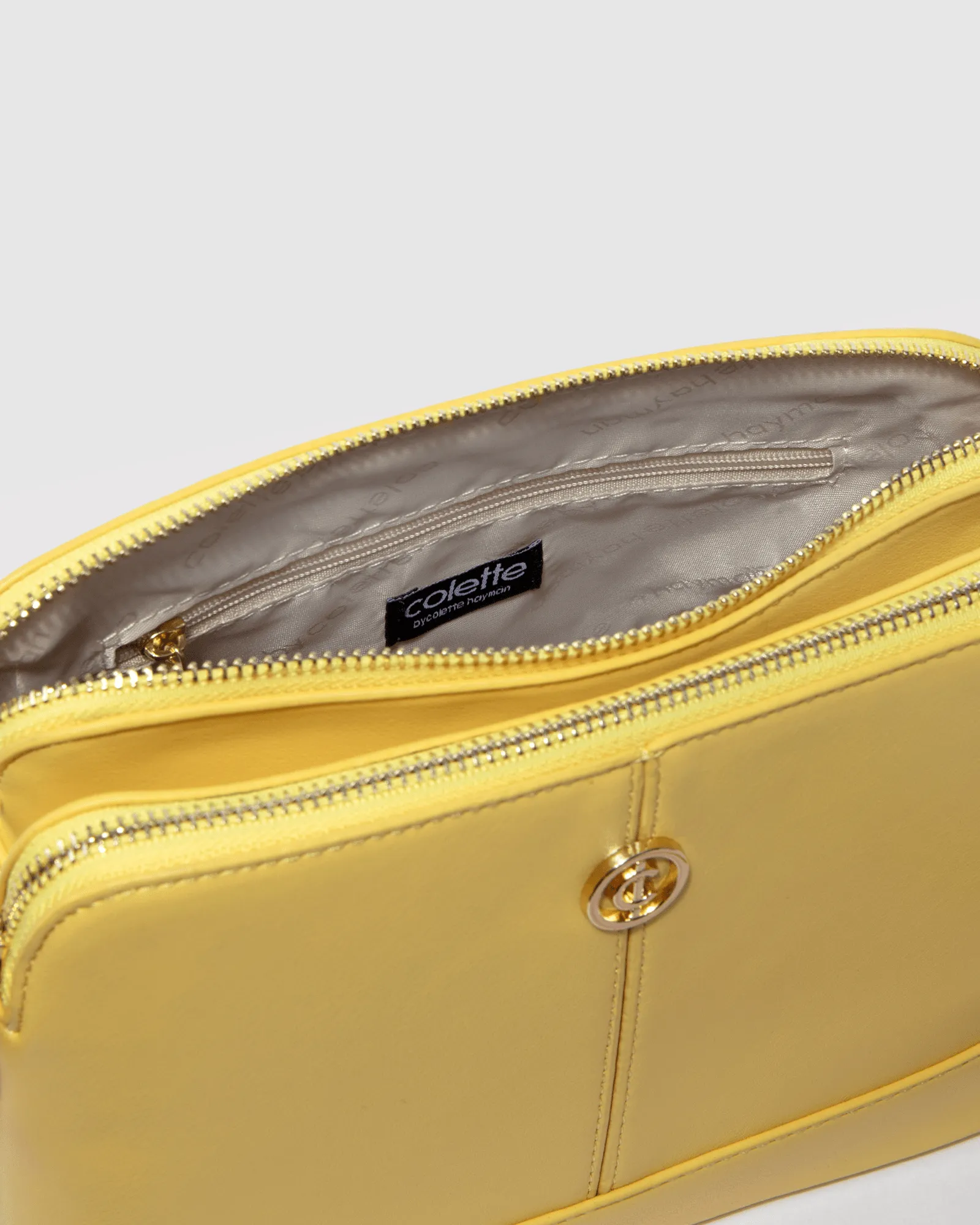 Yellow Joanna Strap Crossbody Bag